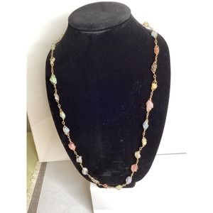 Necklace Stone & Metal